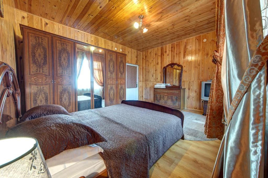 Postel nebo postele na pokoji v ubytování Guest House Velet
