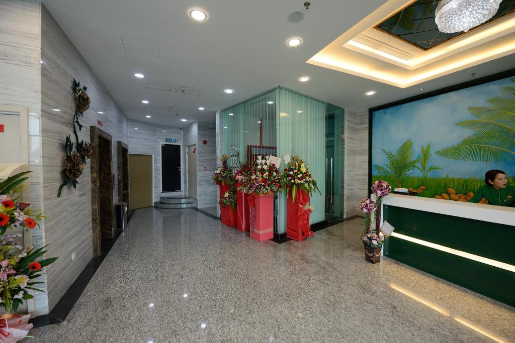 Vstupní hala nebo recepce v ubytování Pine Garden Hotel