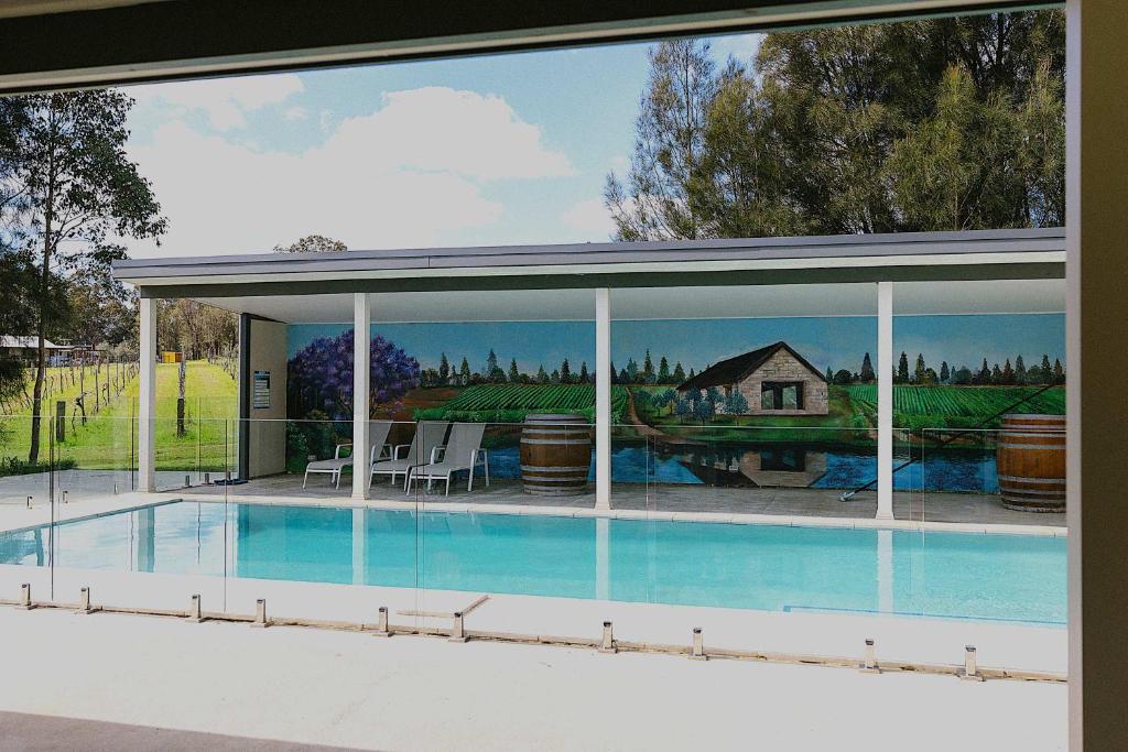 Πισίνα στο ή κοντά στο Semillon Retreat