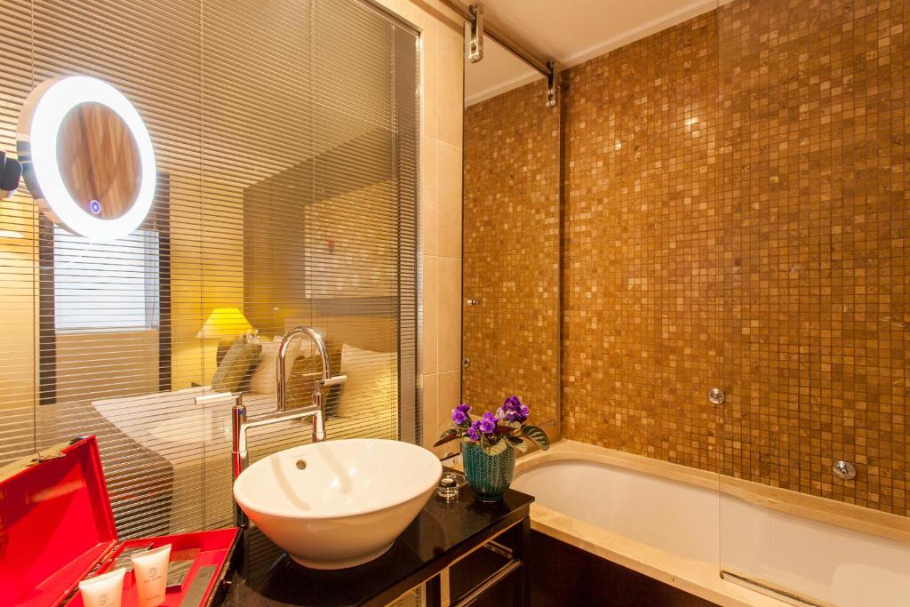 Koupelna v ubytování Quentin Design Hotel Berlin