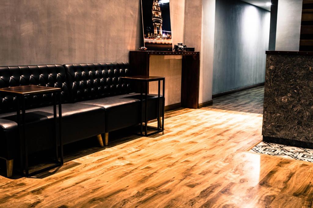 Posezení v ubytování Point Boutique Hotel