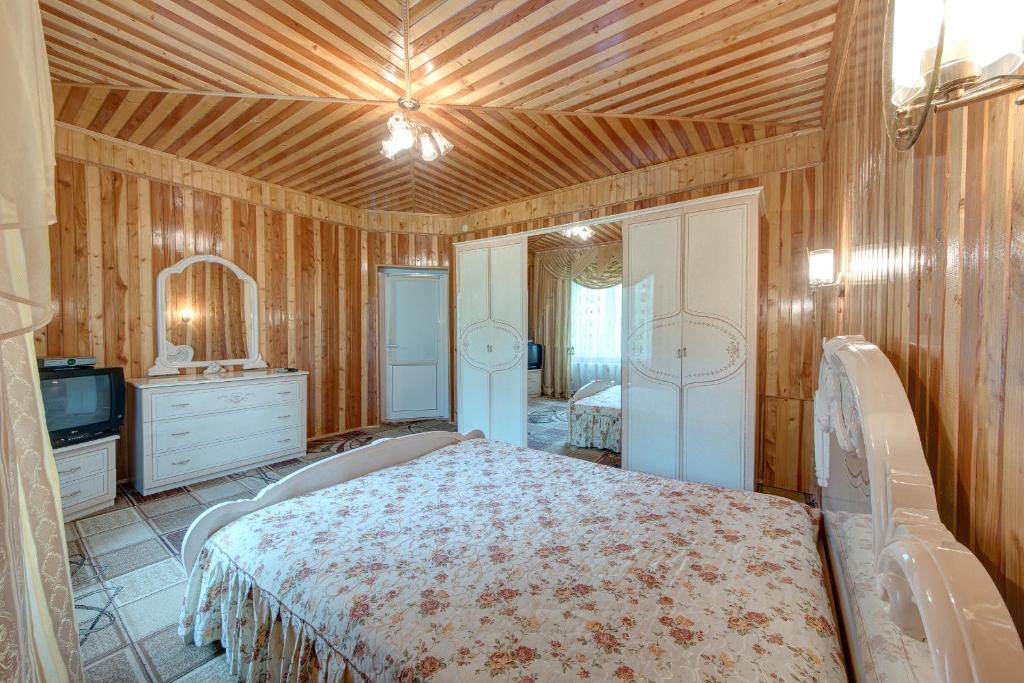 Postel nebo postele na pokoji v ubytování Guest House Velet