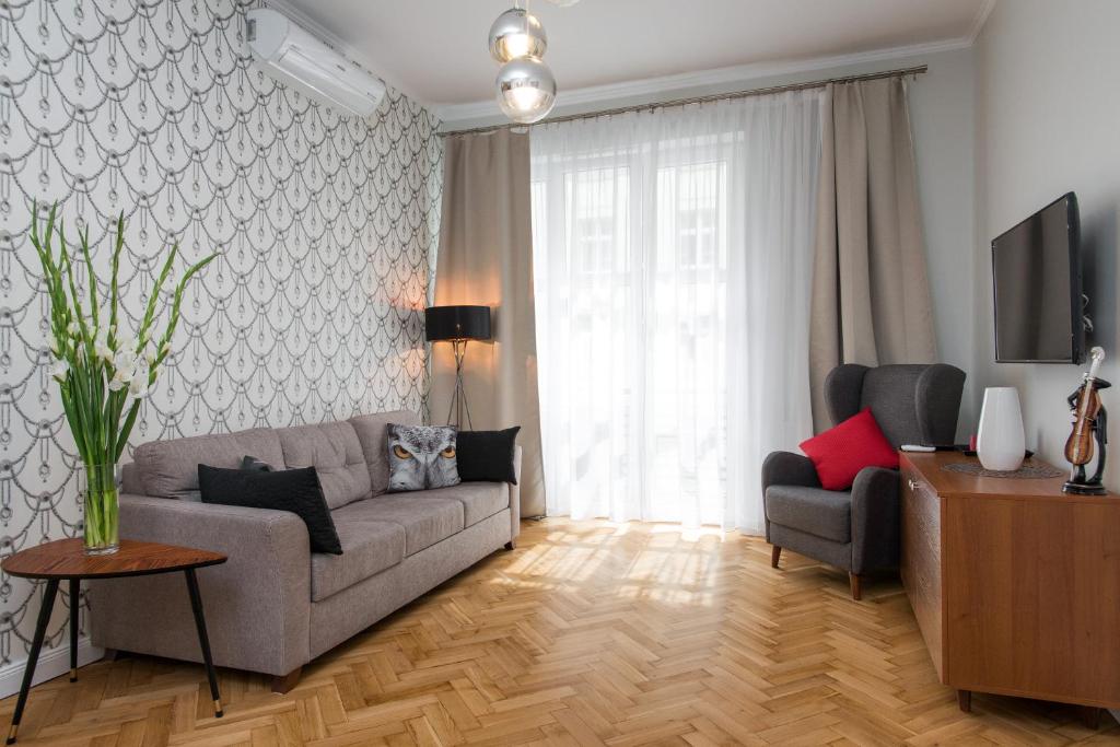 Posedenie v ubytovaní Luxe Living Krakow