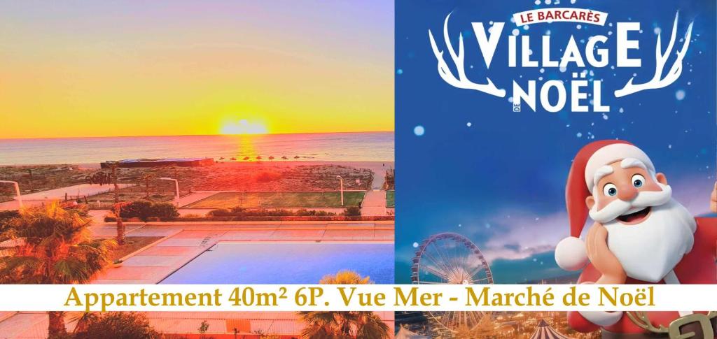 Fotografie z fotogalerie ubytování LE PANORAMIQUE 1ère ligne mer terrasse piscine parking privé v destinaci Le Barcarès