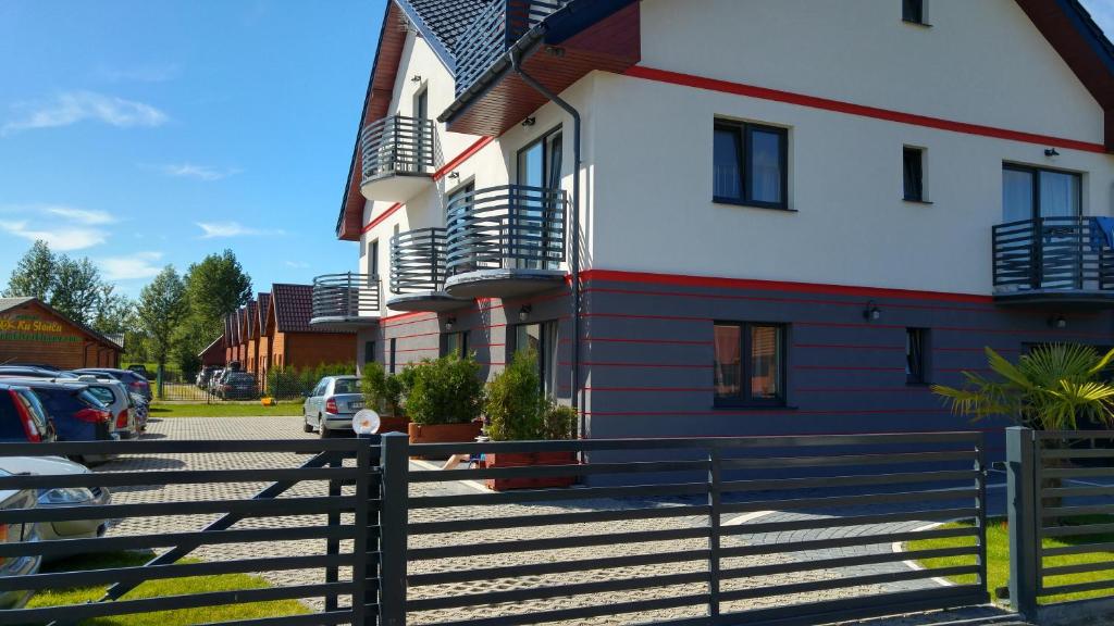 Budova, kde se ubytování v soukromí nachází
