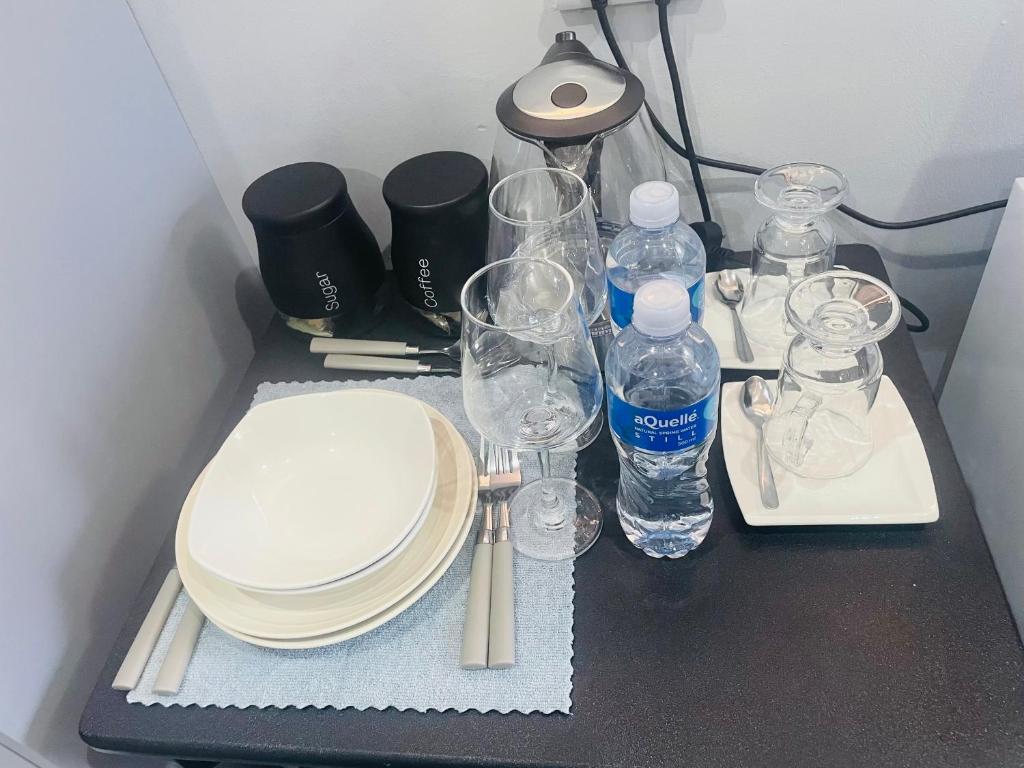 Nápoje v ubytování Ziyacebisa Group Apartments