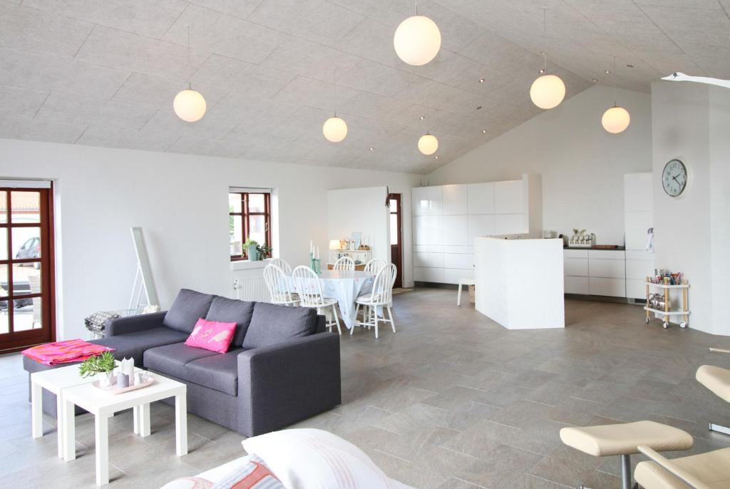 Posezení v ubytování Sellebjerg Apartment