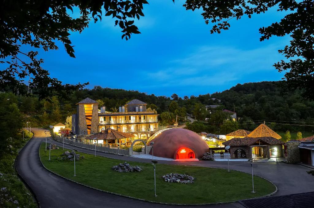 Budova, kde se hotel nachází