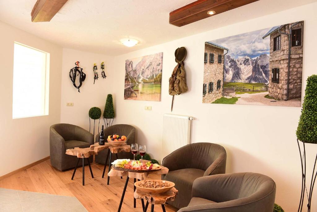 Posezení v ubytování Hotel Tirolerhof