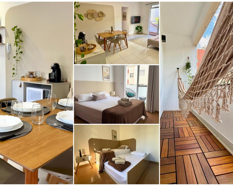 Posezení v ubytování Apartamento central com 3 smart TVs e super equipado - UFV a 1 km