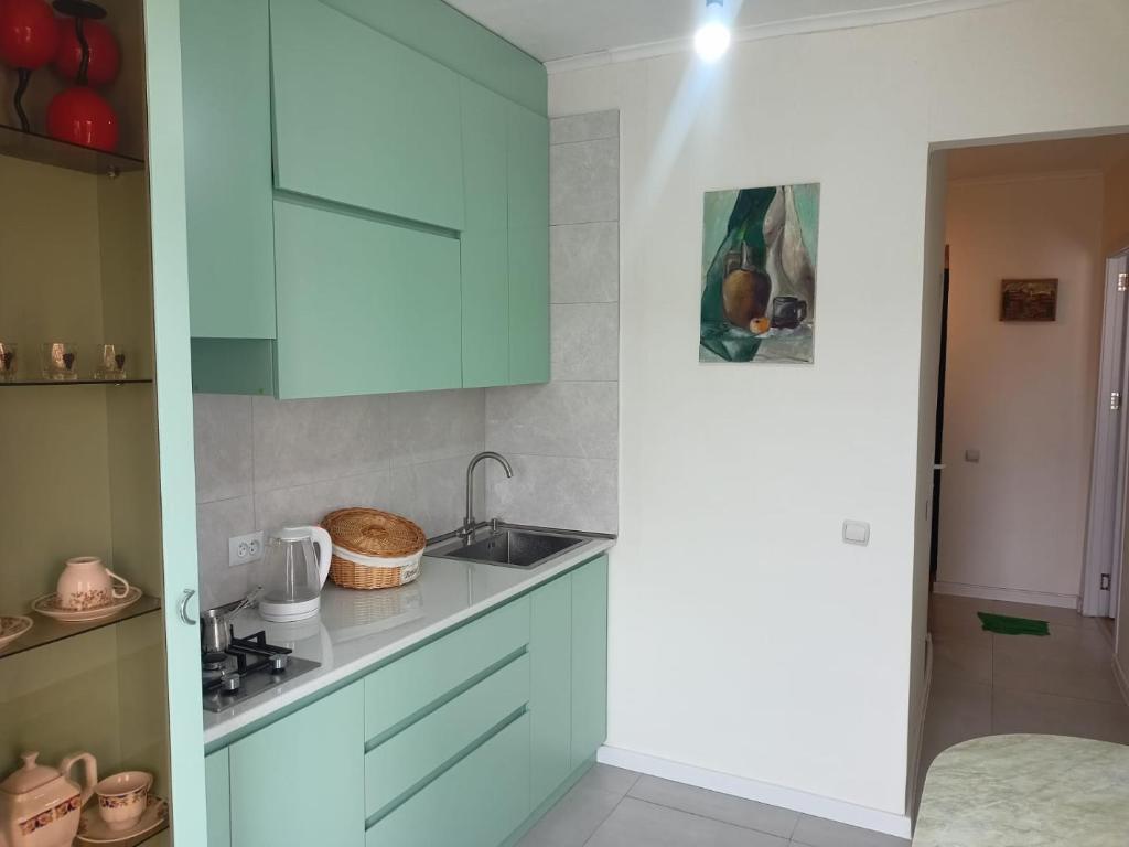 Kuchyň nebo kuchyňský kout v ubytování Sweet home