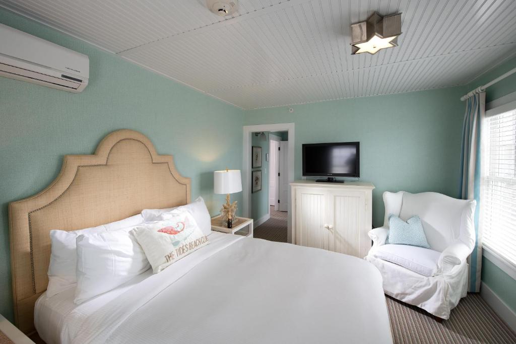 The Tides Beach Club - Lit Queen-Size Avec Vue Sur L'Océan