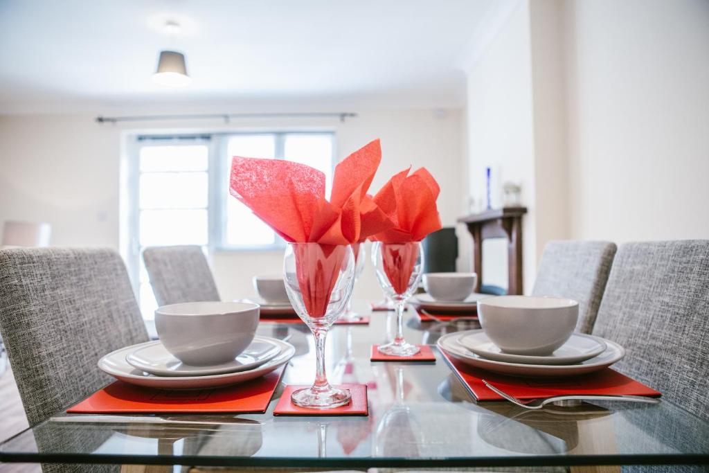 Posezení v ubytování The Millfields, Gated 3-Bed House with 2 Parking Spaces