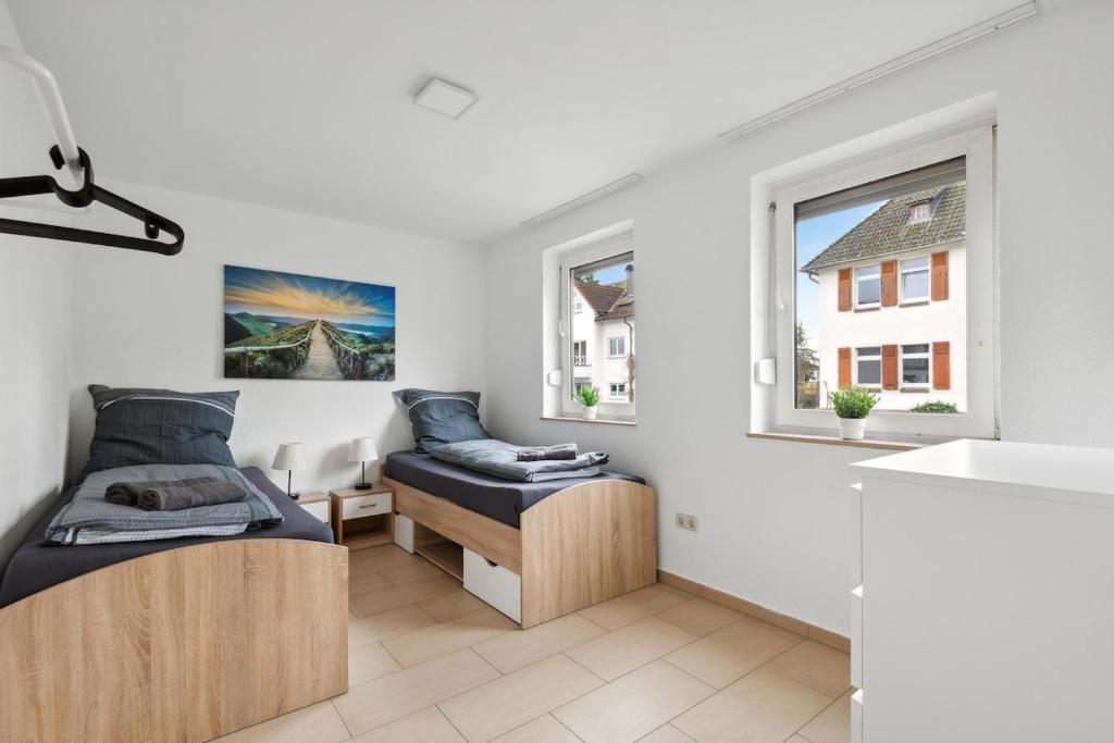 Et opholdsområde på GU02 Wohnung mit Terrasse in Griesheim!