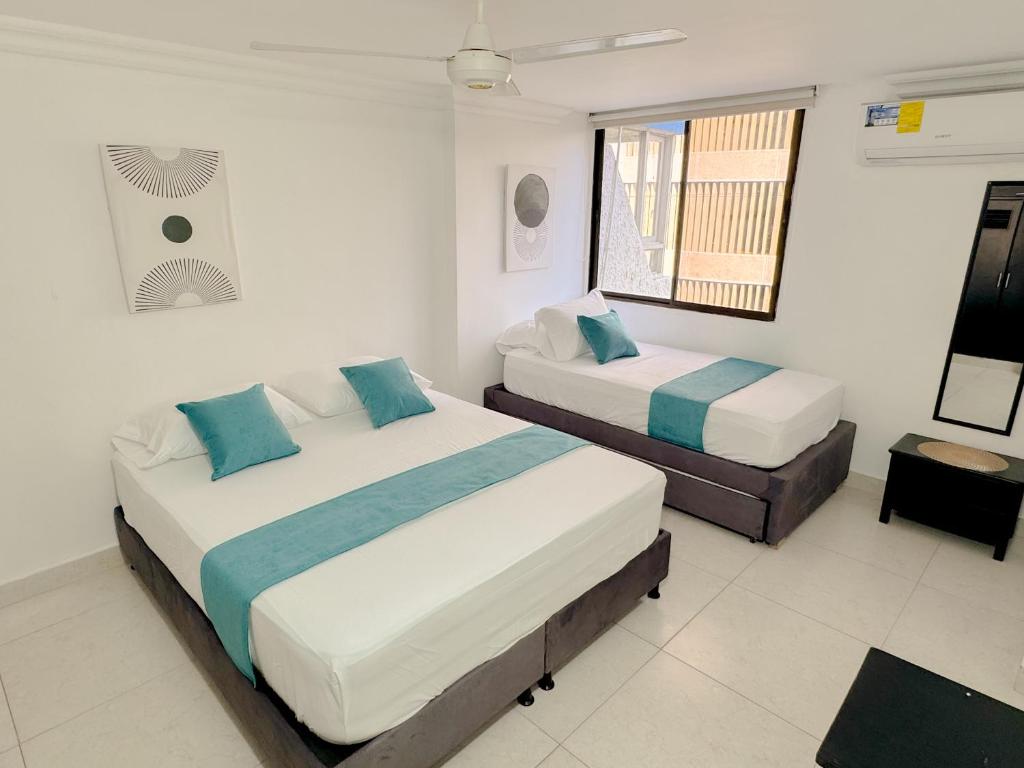 Apartamentos frente a la playa Palanoa Rodadero - By Bedviajes