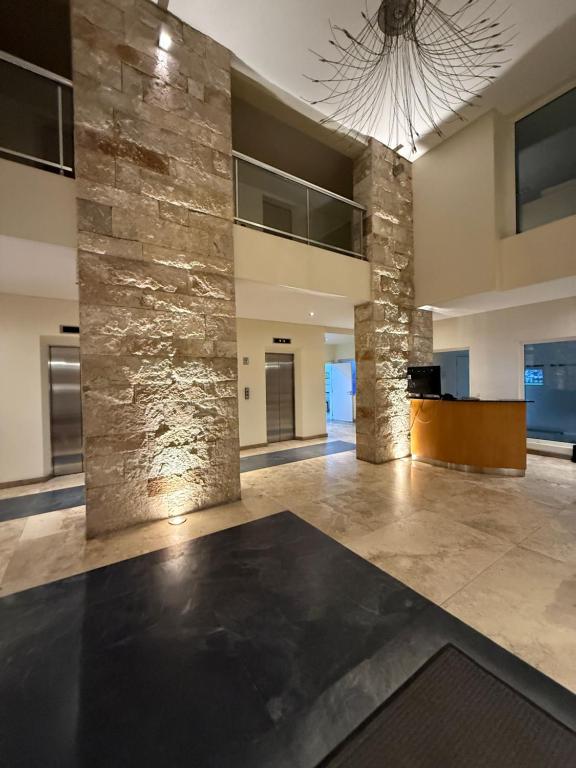 Η κουζίνα ή μικρή κουζίνα στο Tu lugar en Mar del Plata 2 Amb