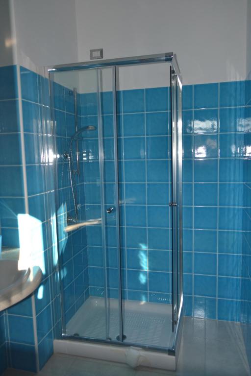 Koupelna v ubytování B&B l'Antropologo