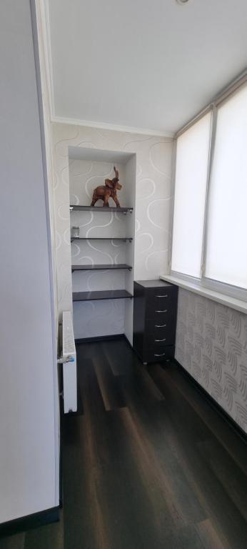 a room with a shelf with a horse on it at Khmelnitsky in Zarechʼye