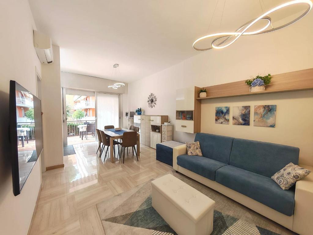 Χώρος καθιστικού στο Perla di Mare