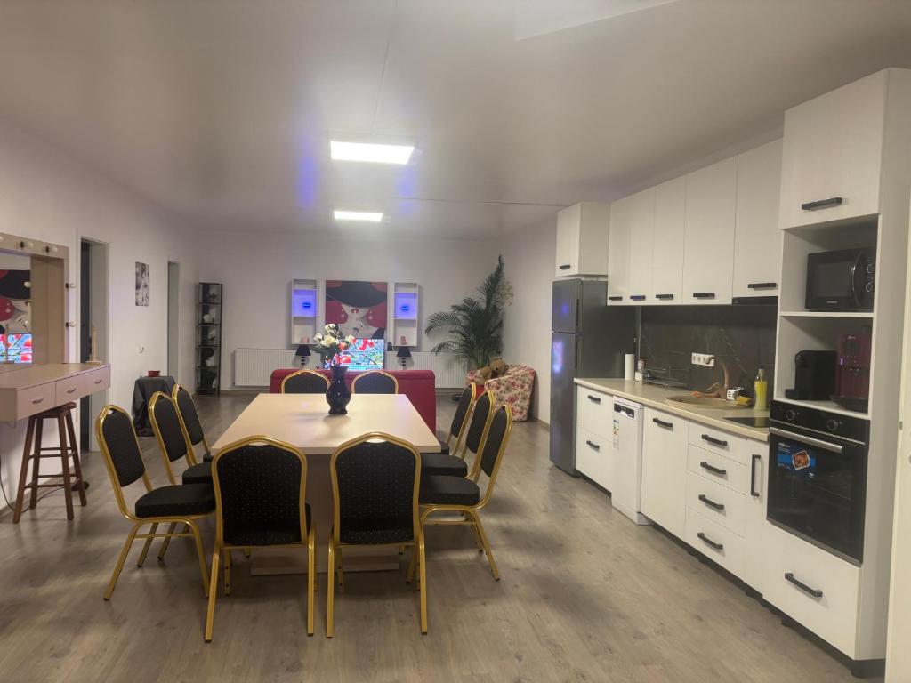 Kuchyň nebo kuchyňský kout v ubytování Bob Residence- Chic Penthouse