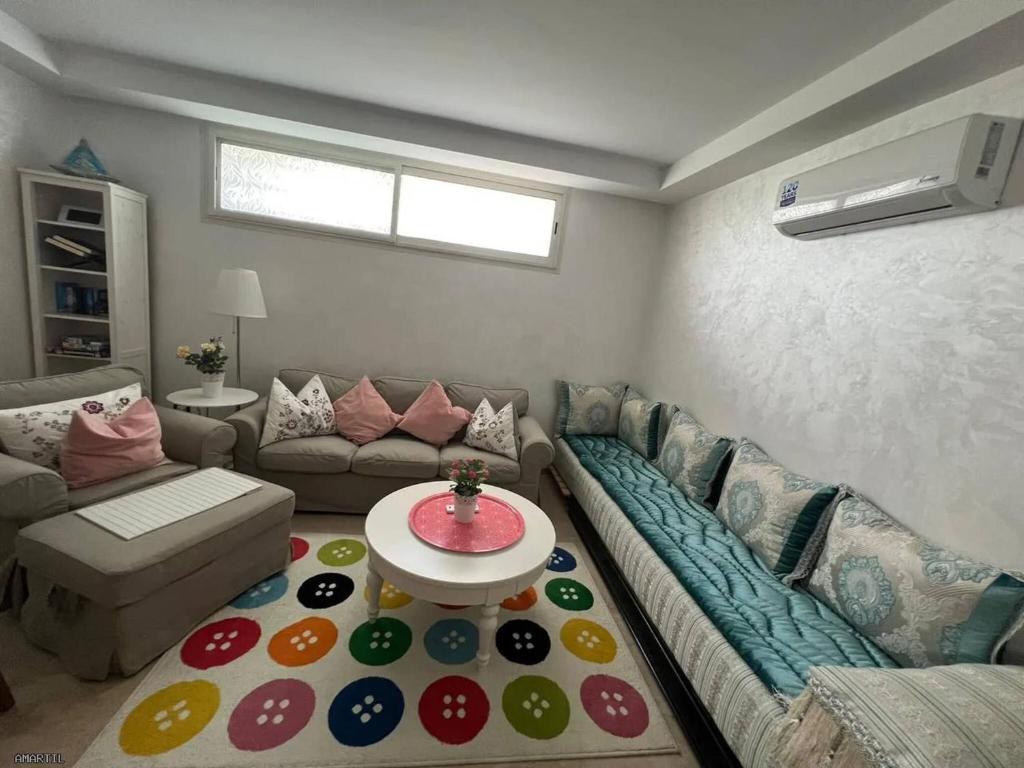 Posezení v ubytování Villa for rent in Rabat, near the beach