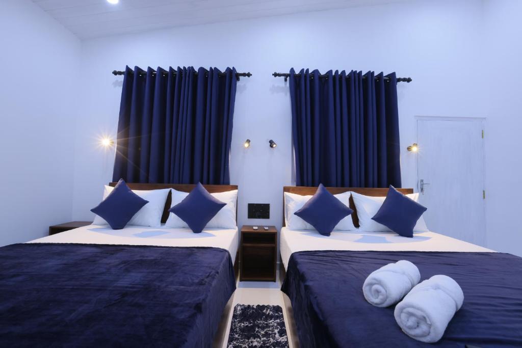 Postel nebo postele na pokoji v ubytování Mellow Yellow