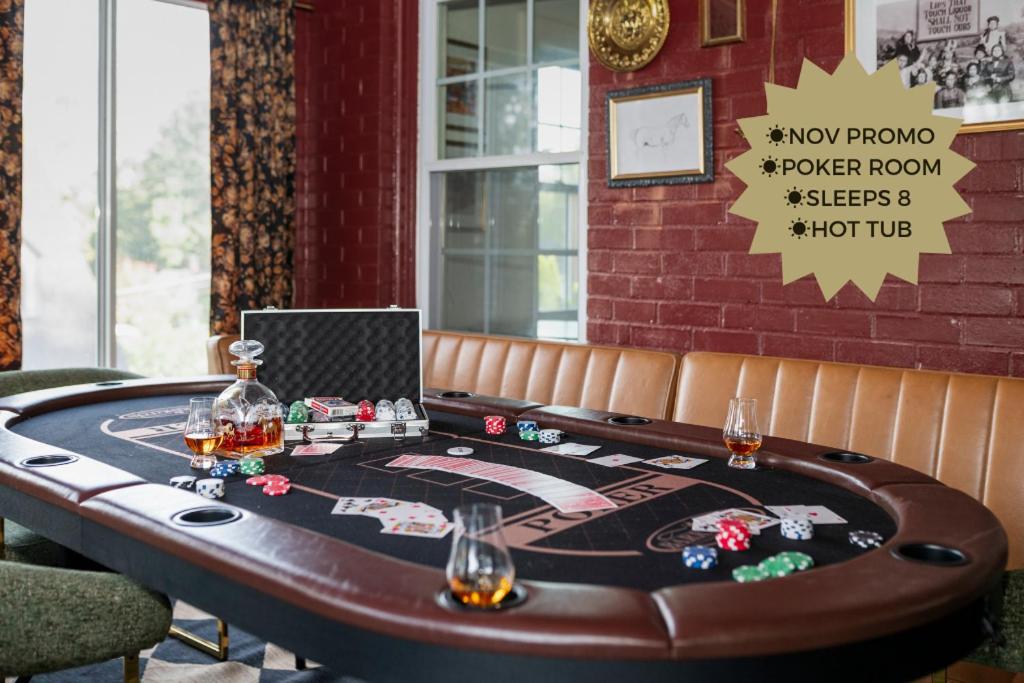 Kasino v prázdninového domu nebo okolí