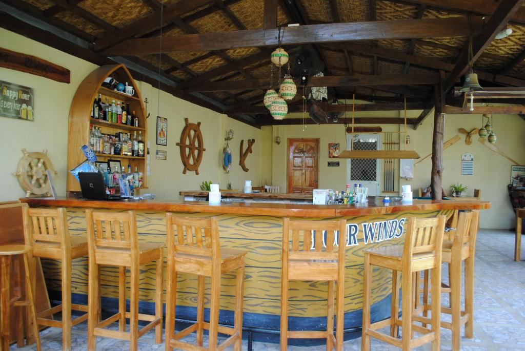 Nápoje v ubytování Captain's Lodge and Bar