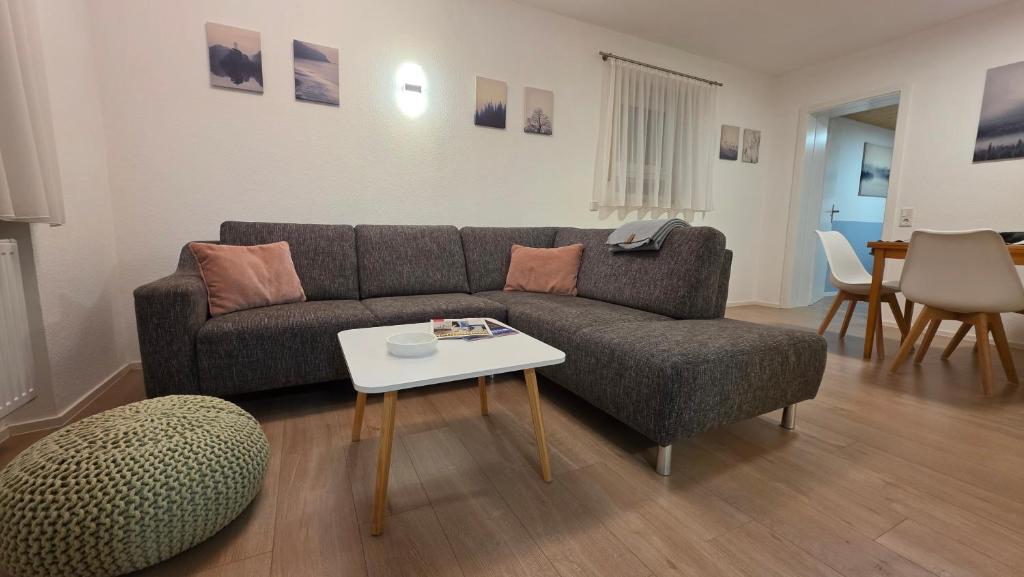 Posezení v ubytování Allgäunest