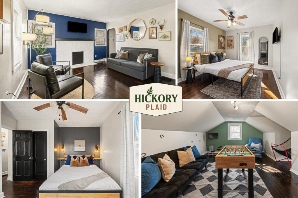 Postel nebo postele na pokoji v ubytování 7 Min To Downtown, Firepit, Bourbon Trail, HorsePark