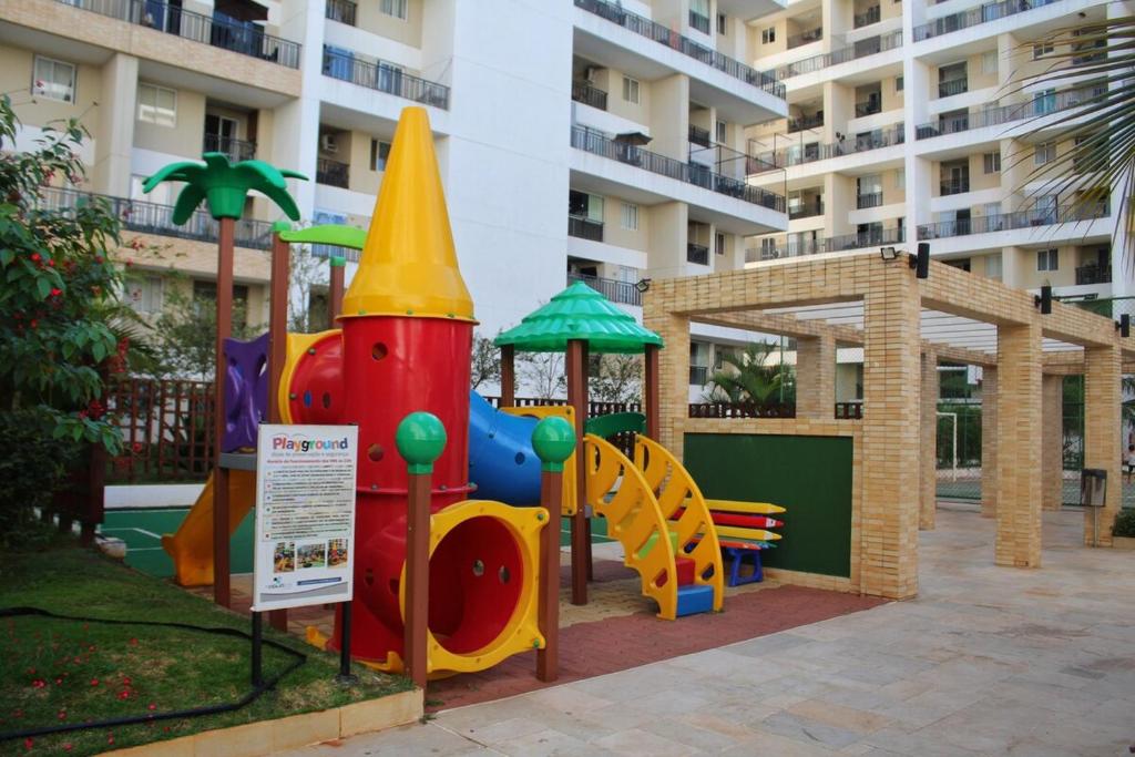 Herní místnost nebo prostor pro děti v ubytování espetacular flat em resort