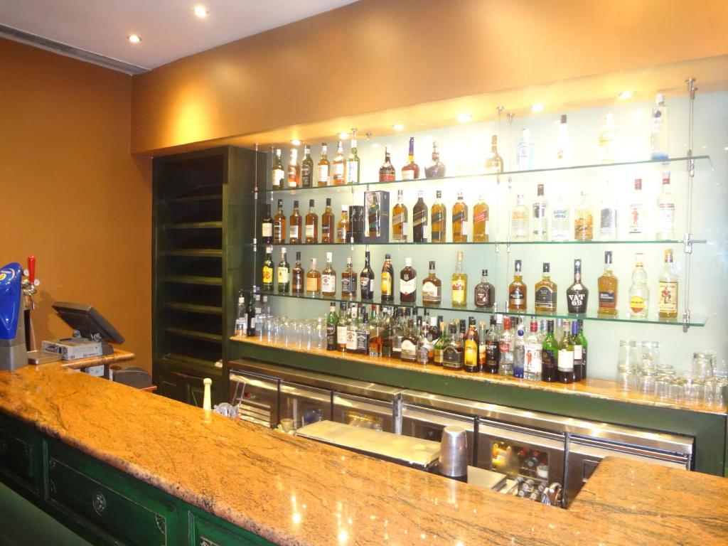 Lounge nebo bar v ubytování Tuli Imperial