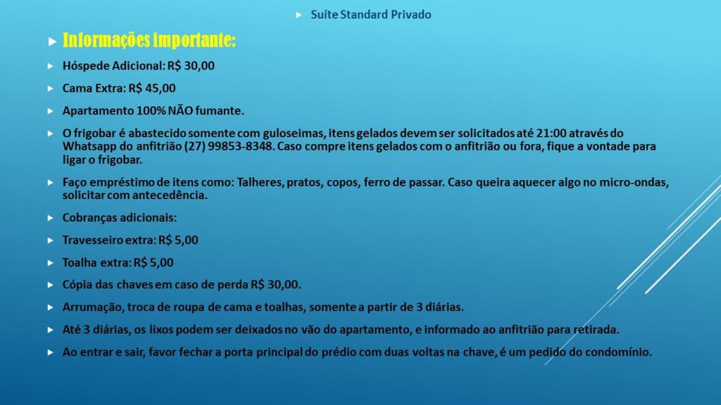 Fotografie z fotogalerie ubytování Suíte Standard Privado v destinaci Vitória