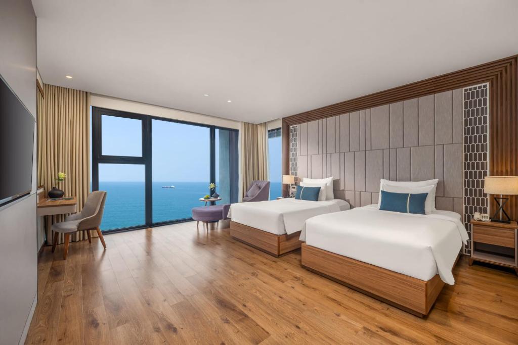 Phòng Grand Executive 2 Giường Đơn Nhìn Ra Biển - Bao Gồm Trà Chiều