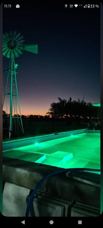 Swimmingpoolen hos eller tæt på Cabaña Paraíso Rural