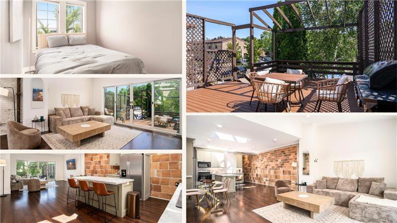 Posezení v ubytování Love Mi Getaway Downtown Loft Deck Rooftop Views 110