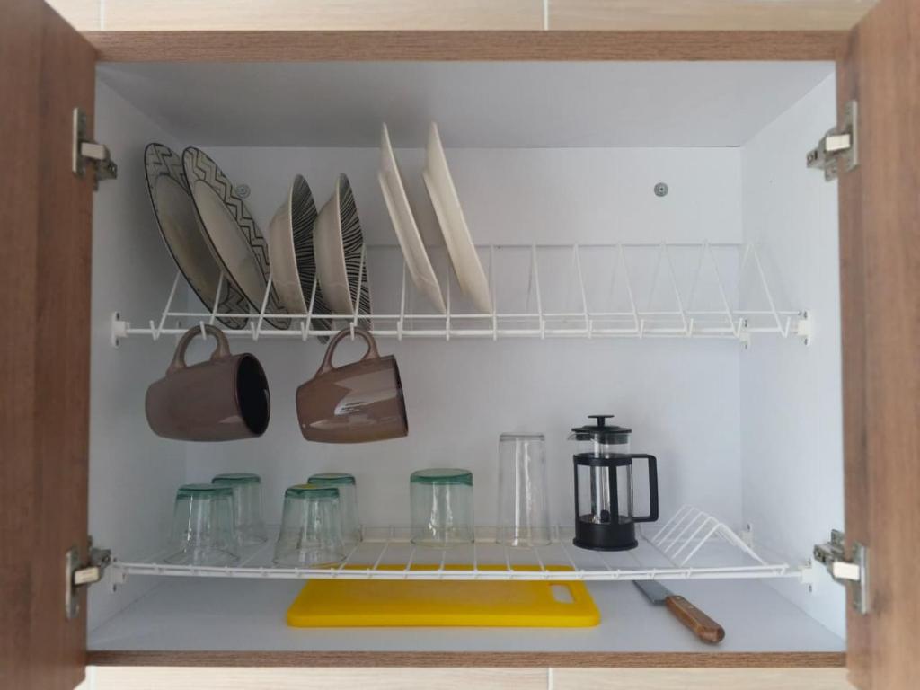 Η κουζίνα ή μικρή κουζίνα στο La Arboleda Apartamento