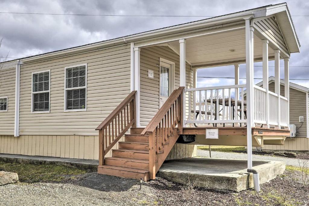 Budova, kde se prázdninový dům nachází