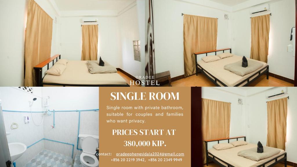 Ένα ή περισσότερα κρεβάτια σε δωμάτιο στο Orlardee hostel