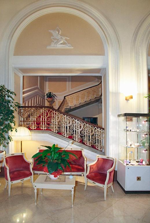 Posezení v ubytování Grand Hotel Plaza & Locanda Maggiore