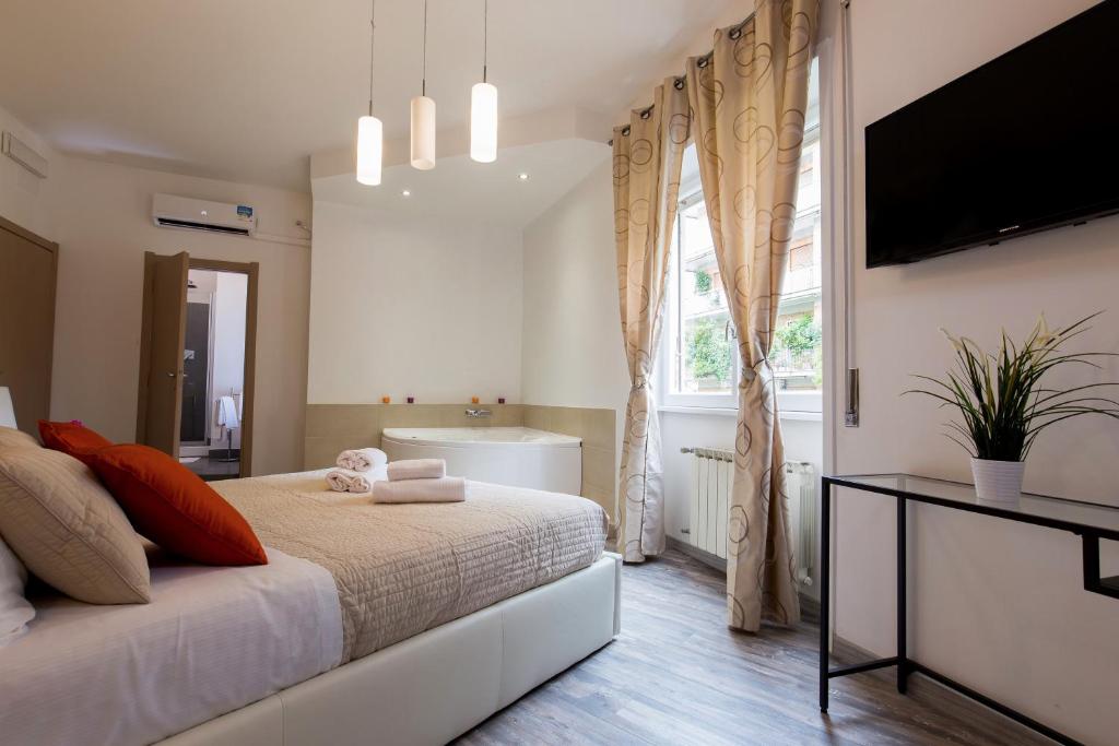 Luxury House Vaticano - Queen Room With Spa Bath