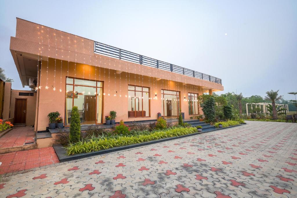 Budova, kde se vila nachází