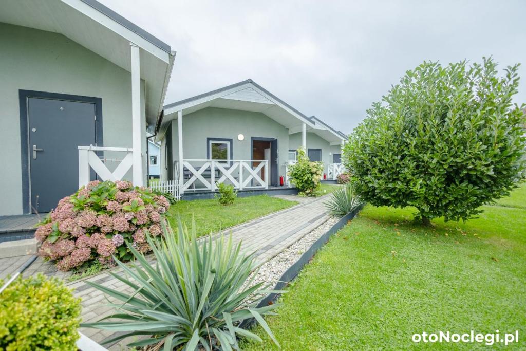 Zahrada ubytování MożeMorze? Ośrodek Domków Letniskowych