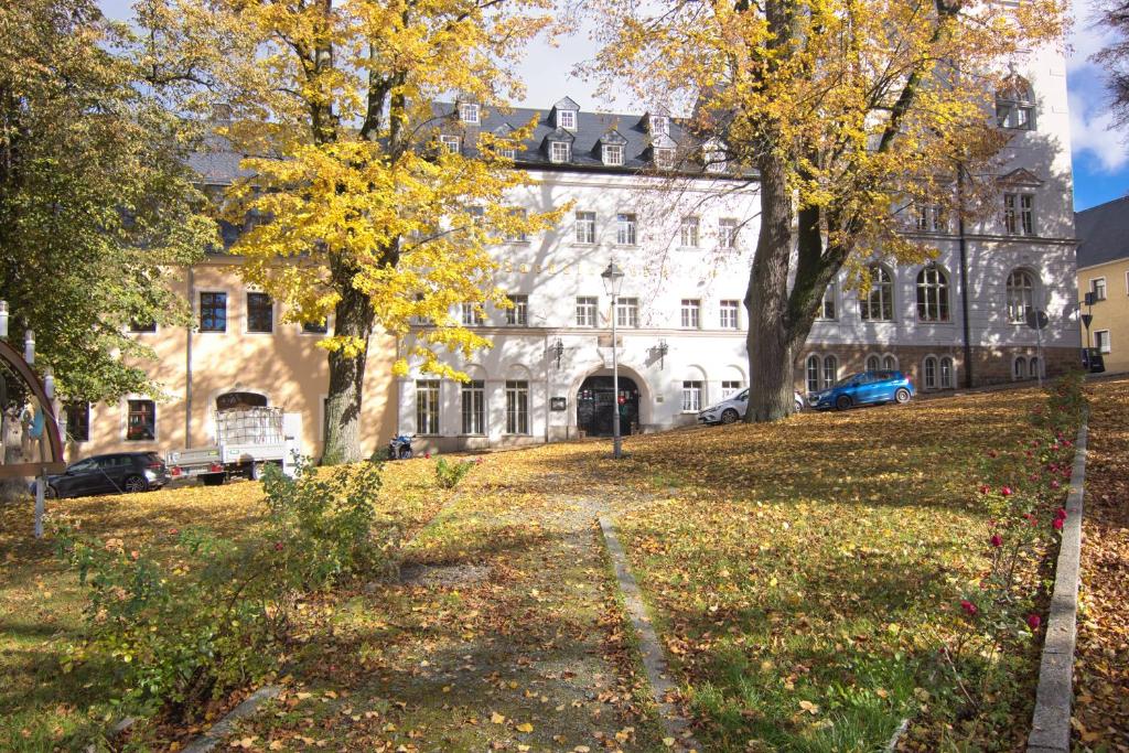 Zahrada ubytování Hotel Sächsischer Hof in Scheibenberg