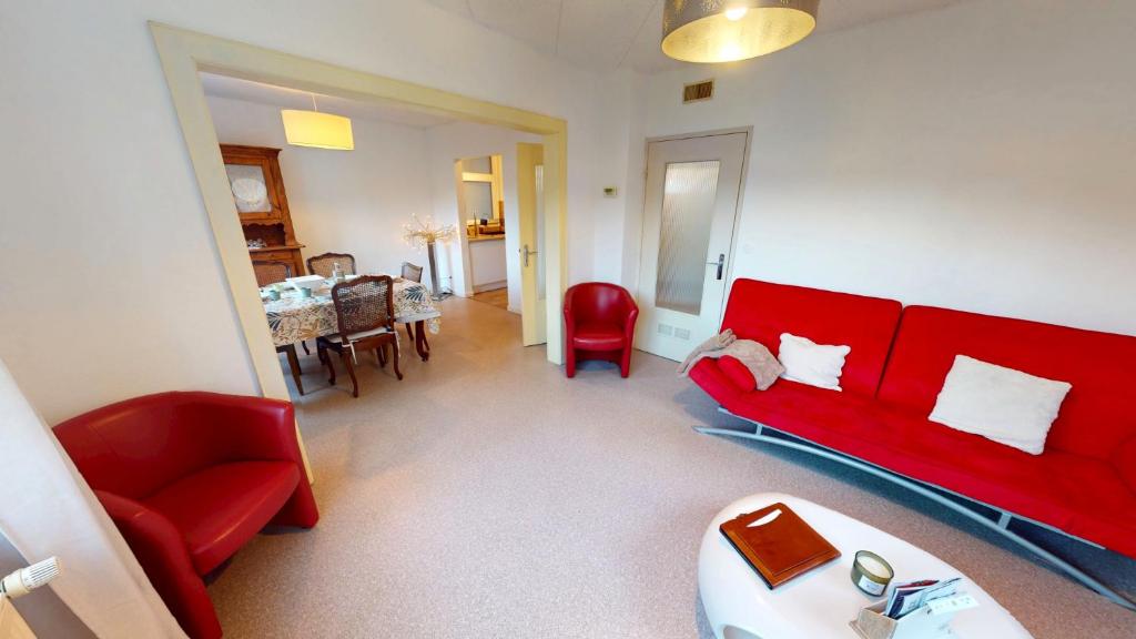 Posezení v ubytování Le Suspendu