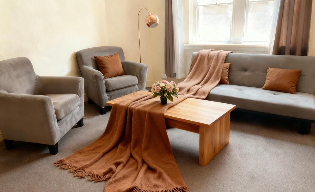 Гостиная зона в Burwood central unit