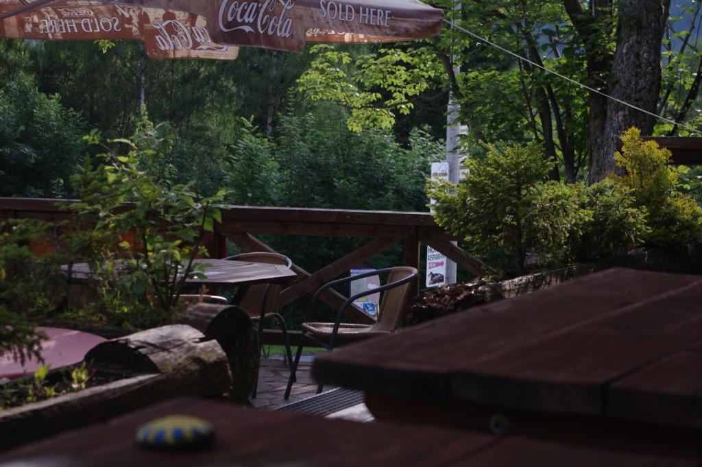 Ogród w obiekcie Penzion Avalanche