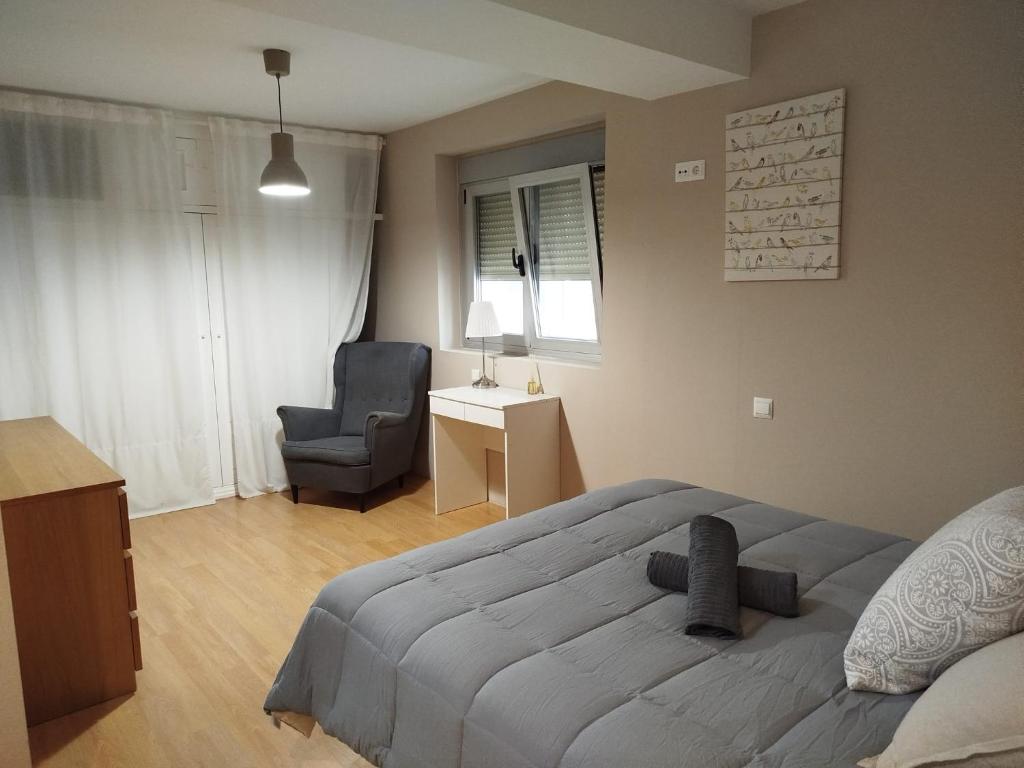 Et opholdsområde på Apartamento Nido del Tajo