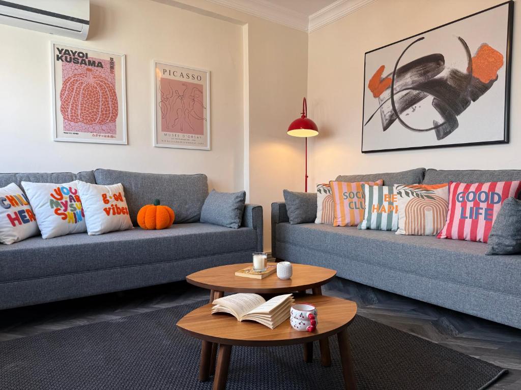 Stunning 3BR 3Bathroom 3AC near Metro D6 در استانبول