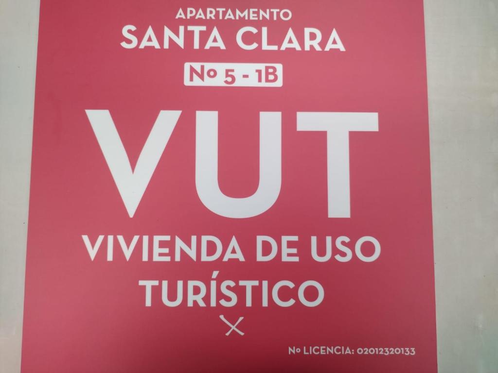 Πιστοποιητικό, βραβείο, πινακίδα ή έγγραφο που προβάλλεται στο Apartamento SANTA CLARA 5